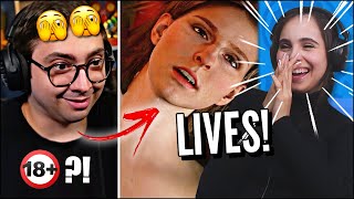 QUANDO O STREAMER NÃO SABE QUE O JOGO É ADULTO - OS MELHORES CLIPES DAS LIVES (JOVENS REAGEM)