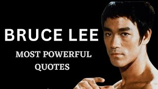 Bruce Lee's Life Lessons to Strengthen Weak Character| Quotes in English #brucelee #bruceleequotes