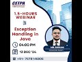 Mastering Exception Handling in Java: Writing Robust Code