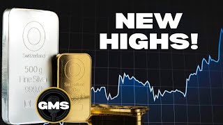 Gold Makes NEW All Time High + Silver SMASHING Resistance