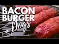 Bacon Wrapped Burger Dogs | Bacon Wrapped Hot Dogs Bacon Wrapped Burger Dogs | Bacon Wrapped Hot Dogs