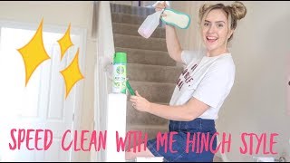 SPEED CLEAN WITH ME MRS HINCH STYLE TIPS AND TRICKS  / POWER HOUR / CLEANING HACKS