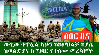 ሰበር ዜና  ውጊያው ቀጥሏል አሁን ከግንበር ከወልድያ ከደሴ ከኮምቦልቻ የተሰሙ መረጃዎች  የወሎ ፋኖ የጦር ሜዳ  ጀብድ እኛ እያለን ወልድያ አትደፈርም