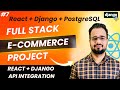 React + Django Full Stack E-Commerce Project #7 | Cart Functionality (FE+BE)