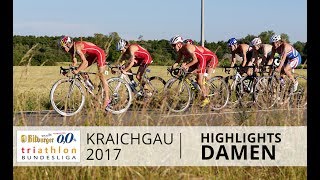 1. Bitburger 0,0% Triathlon-Bundesliga Kraichgau 2017 - Highlights Damen