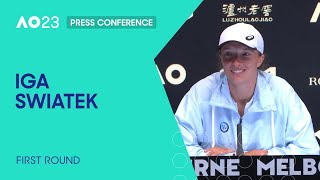 Iga Swiatek Press Conference | Australian Open 2023 First Round
