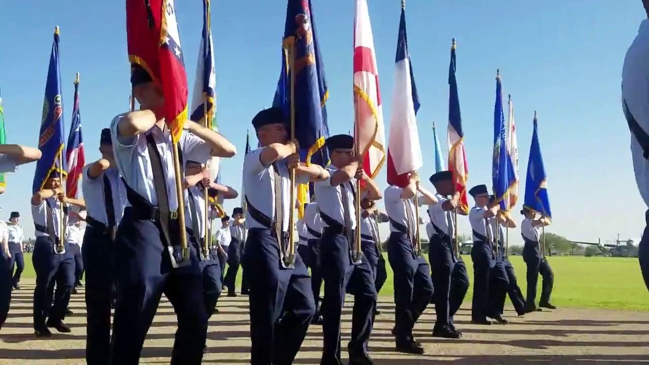 Air Force Bmt Flag Mass Youtube