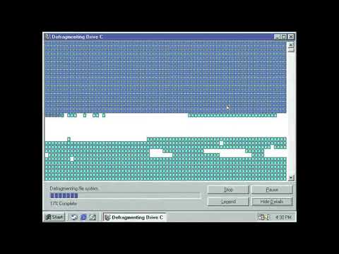 Windows 98 Disk Defrag With Retro Beats To Chill/Self-Isolate To. - YouTube