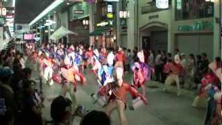 勇舞会　～2012高知よさこい祭り・全国大会(帯屋町筋会場)