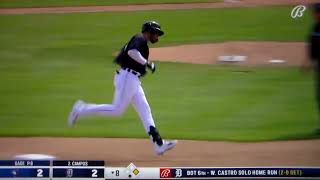 Tigers' Roberto Campos hits home run vs. Blue Jays in Grapefruit League