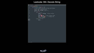 Leetcode 394. Decode String in Python | Python Leetcode | Python Coding Tutorial | Python Code ASMR