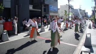 2016バサラ祭り　京都山城みつば家　春日参道パレード