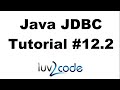 Java JDBC Tutorial - Part 12.2: Connect Java Swing GUI to a MySQL Database - Create the DAO