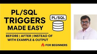 PL/SQL Triggers Explained with Example & Output | Oracle SQL Tutorial for Beginners