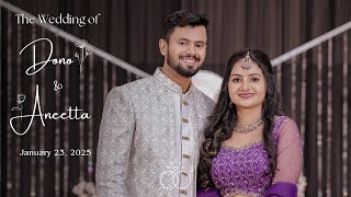 Wedding Ceremony of Dono \u0026 Aneetta || 23-01-2025 || Live Streaming ||