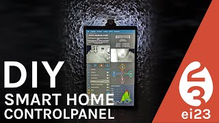 EPIC self-built Smart Home CONTROL PANEL!!1!