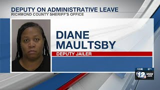Richmond County deputy jailer arrested in reckless conduct