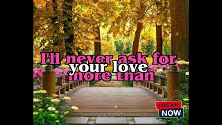 Nothing's Gonna Change My Love For You - ( KARAOKE ) By George Benson