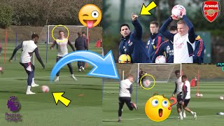 🤯 Arsenal Training Today | Serious Drills As Players Prepare To Face Leeds United On Saturday.🔥