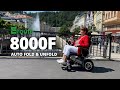 Eroute 8000F – Auto Fold & Unfold – Lightweight Folding Electric Wheelchair – Remote Control