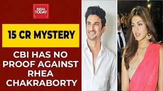 CBI Has No Proof Of Rhea Chakraborty Siphoning Off Rs 15 Crores From Sushant Singh Rajput's Account