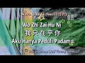 Wo Zhi Zai Hu Ni 我只在乎你 - 刘惜君 Sara Liu (Lirik Dan Terjemahan)