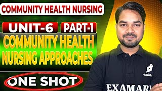 Community Health Nursing Approach || Part 1 || Unit 6 || Community Health Nursing|| Bsc Nursing|GNM