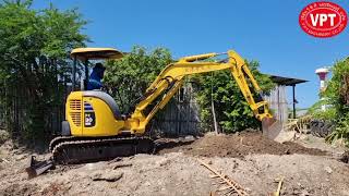 รถขุดเล็กตีนตะขาบ KOMATSU PC30MR-3 นำเข้าญี่ปุ่นโดยตรง โทร O818449275 VPT