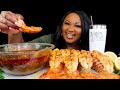 12 LOBSTER TAILS MUKBANG , SEAFOOD BOIL MUKBANG