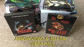 MEGA Blu-Ray Haul - ARROW VIDEO + More!!