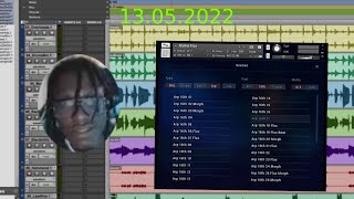 Gunboi Making Beats Live From Scratch  - Stream on Twitch - 13/08/2022