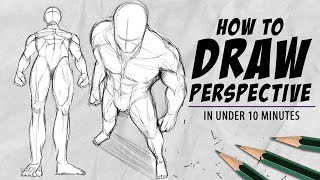 How to draw Perspective | Beginner Tutorial | DrawlikeaSir