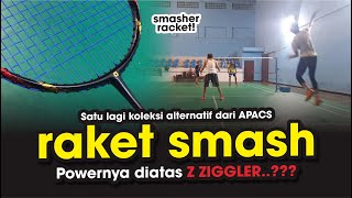 Cobain RAKET POWER BARU dari apacs! Swingnya sangar! Review Raket Apacs Finapi 232