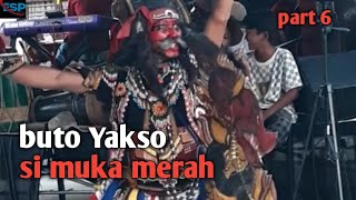 Aksi Buto Yakso Si Muka Merah Ganas Dan Kuat, Mekar Arum, Payung Batu Lampung Tengah