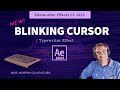 After Effects 2023: Blinking Cursor Typewriter Console Effect