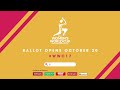 who runs the world women s world cup final ballot opens 20th october