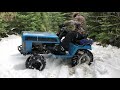 snow romp~~ off road mud mowers exploring the snowy mountains