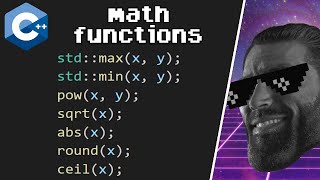 Useful math related functions in C++ 🔢