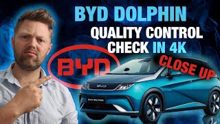 BYD Dolphin Quality Control Check in Brisbane. Up Close in 4K.