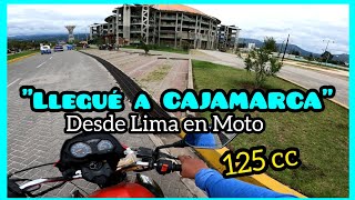 🔥LLEGUÉ a CAJAMARCA desde Lima 867km 🛵\