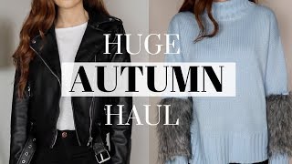 HUGE AUTUMN HAUL 2017 + TRY ON | Zara, Acne, Asos & More!