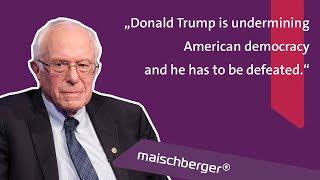 U.S. Senator Bernie Sanders on German TV | maischberger