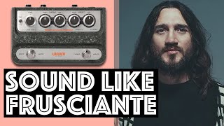 Can I use the Warm Audio WA-C1 to sound like John Frusciante?