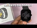 How To Turn ON /OFF Always ON Display On Redmi Watch 4