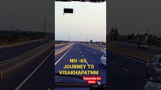 NH65 journey to Visakhapatnam