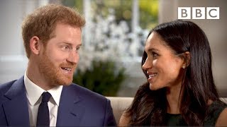 When Prince Harry and Meghan Markle fell in love | Interview - The Royal Wedding - BBC