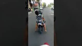 bocil keciduk aparat