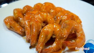 Braised Prawns in Oil 油焖大虾，鲜嫩多汁，浸透着香气的美味海鲜享受。