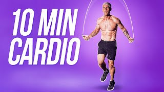 10 Min Cardio Jump Rope Workout (No Talking)