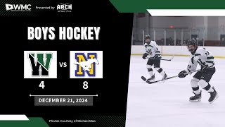 WHS Sports - Boys Hockey vs Norwood 12/21/24